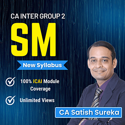 CA Inter Strategic Management (Group 2) By CA Satish Sureka