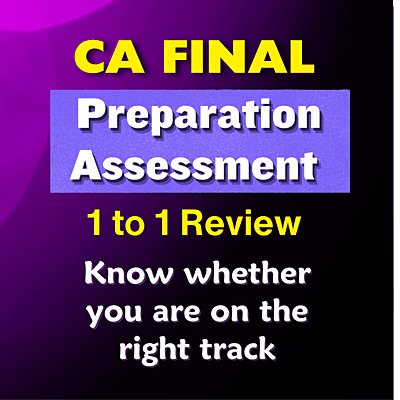 CA Final Preparation Assessment by SJC Institute
